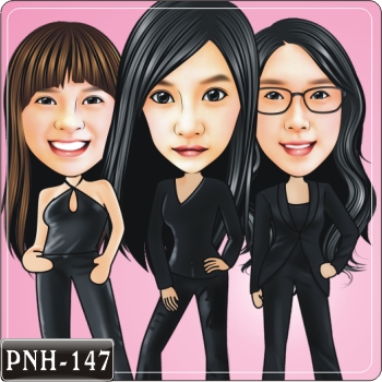 女生人像Q版漫畫PNW-147